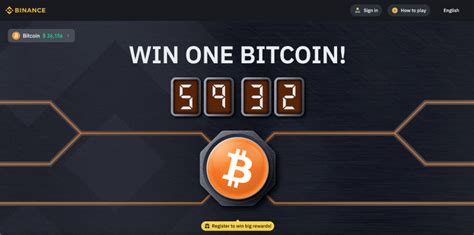 The Binance Bitcoin Button Game Is Back Win 1 BTC BitcoinChaser