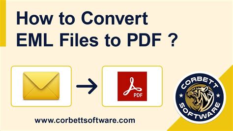 Eml To Pdf Converter Know How To Convert Eml Files Into Pdf Format