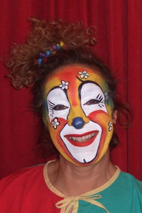 Pin Van Neta Bourlas Op Purim Clowns Schminken Ontwerpen Schminken