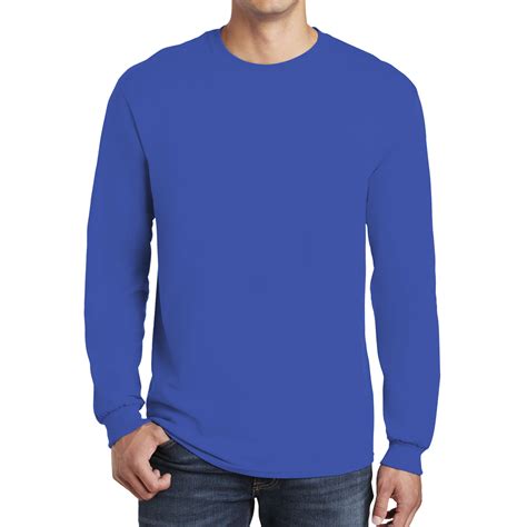 Gildan Men Long Sleeve T Shirt Heavy Cotton Men T Shirts 5400 Best