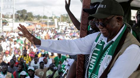 Liberia le président élu Joseph Boakai se veut rassembleur lors de son