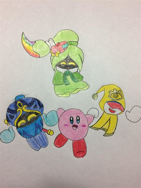 Kirby and Friends by BigBee17 on DeviantArt