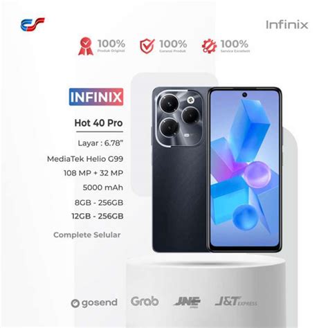 Promo Infinix Hot Pro Gb Gb Gb Garansi Resmi Blue Diskon Di Seller Complete