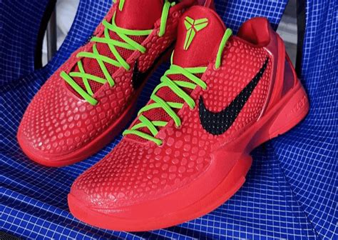 The Nike Kobe 6 Protro Reverse Grinch Pe Releases December Sneaker News