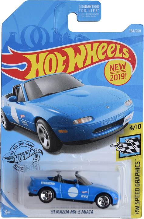 amazoncom hot wheels  mazda mx  miata toys games