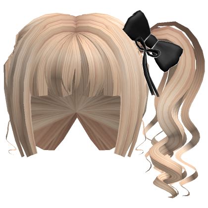 Cutie Side Hime Cut Pigtail Blonde Roblox Item Rolimon S