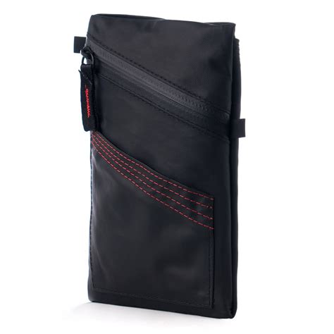 Echelon Black All-Conditions Weatherproof Ride Pouch | Fierce Hazel