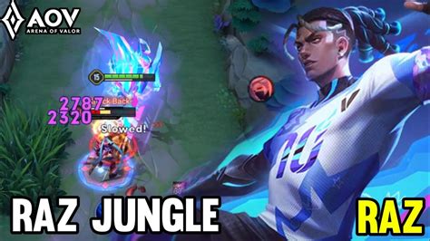 Aov Raz Gameplay Raz Jungle Arena Of Valor Li Nqu Nmobile Rov Cot