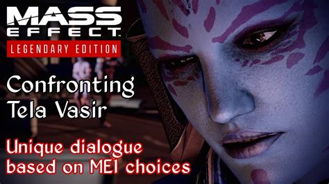 Mass Effect 2 Confronting Vasir Unique Dialogue Based On Mass