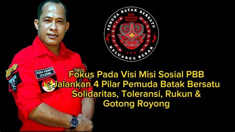 Lambok Sihombing Ketum Pbb Minta Anggota Pbb Yogyakarta Fokus Jalankan