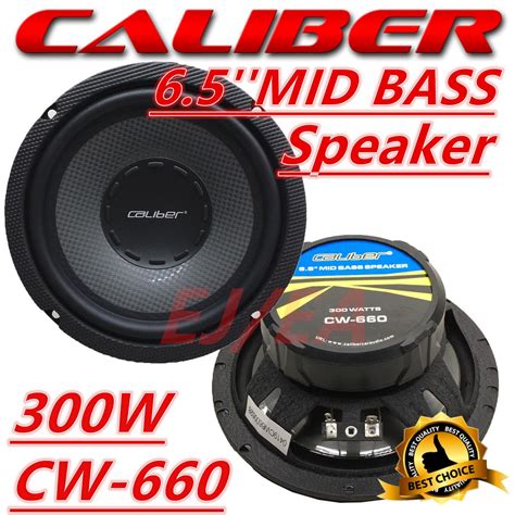 Caliber Mid Bass Car Speaker Cw Shopee Malaysia