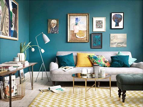 Teal Yellow And Grey Living Room Ideas - Living Room : Home Decorating ...