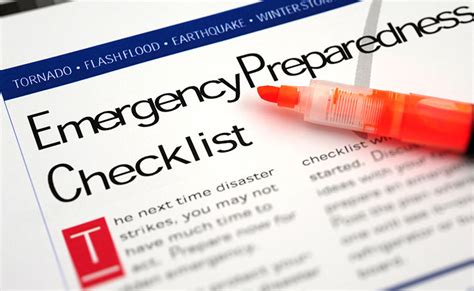 Emergency Response Steps