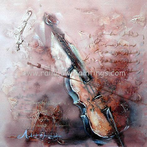 This Style Violin Painting Watercolour Painting Music Pictures Art