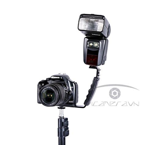 Mua BÁNG TAY CẦM CHỮ L VỚI 2 GÁ FLASH HOT SHOE VÀ ỐC 1 4INCH HỖ TRỢ GẮN THÊM PHỤ KIỆN CHO MÁY