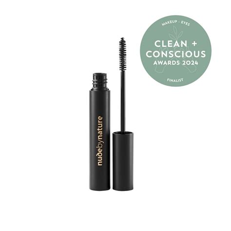 Nude By Nature Awaken Lengthening Mascara Black Clean Conscious