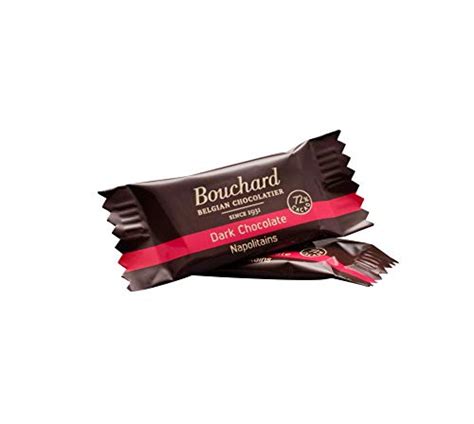 Bouchard Dark Belgian Chocolate 72 Cacao Individually Wrapped In