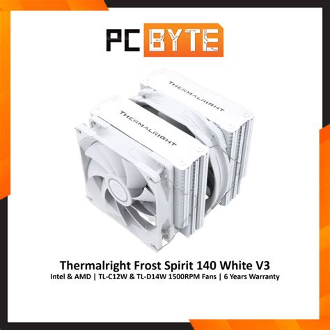 Thermalright Frost Spirit 140 White V3 - CPU Air Cooler (Intel & AMD ...