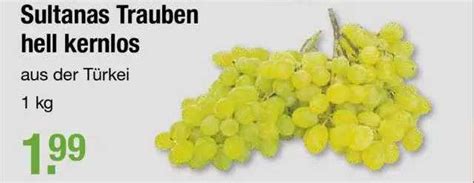 Sultanas Trauben Hell Kernlos Angebot Bei V Markt 1Prospekte De