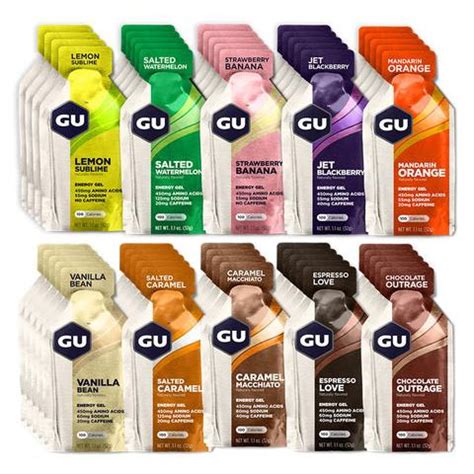 GU Energy Gel – Single Serving – Wrigley's Tennis