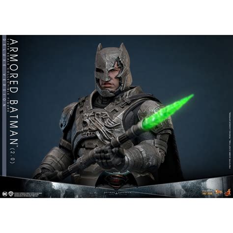 Armored Batman Hot Toys Movie Masterpiece Deluxe Figure