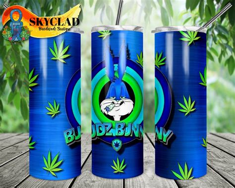 Oz Skinny Tumbler Design Made For Sublimation Budz Bunny Etsy