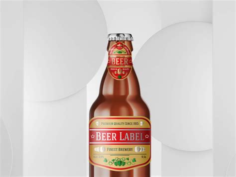 Beer Label Template Psd - Detrester.com