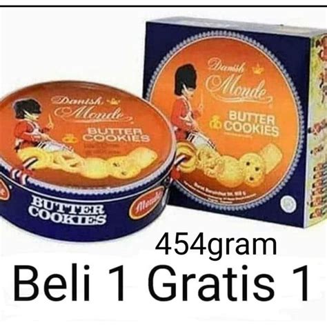 Jual Monde Butter Cookies 454gr Buy 1 Get 1 Shopee Indonesia