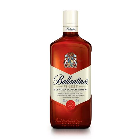 Ballantines Finest 750ml Front Bebidas