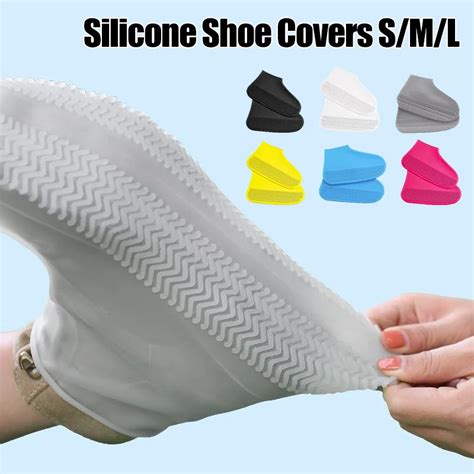 Couvre Chaussures En Silicone Imperm Ables Bottes De Pluie