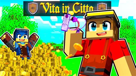 COMPRO TUTTI I POTENZIAMENTI DI STEF VITA IN CITTA 2 Minecraft ITA