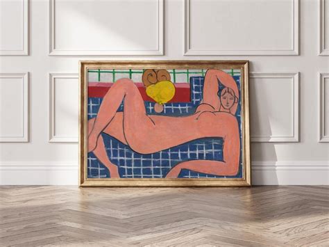 Henri Matisse Large Reclining Nude Poster Henri Matisse Wall Art