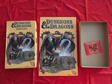 Vintage Dungeons And Dragons Jigsaw Puzzle Dungeon Of Dread