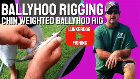 Ballyhoo Rigging Chin Weighted Ballyhoo Rigs Youtube