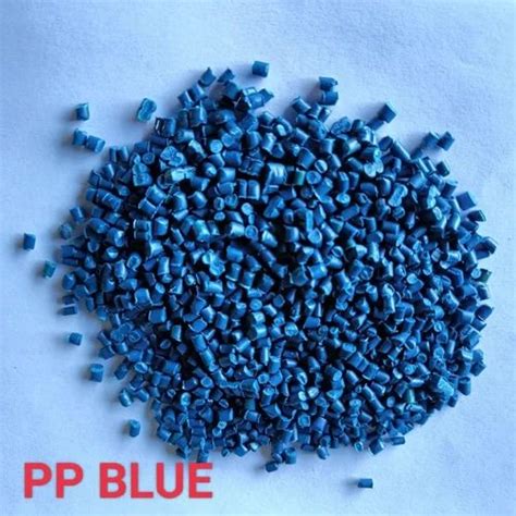 Plastic Blue Pp Natural Granules For General Plastics G Cm At