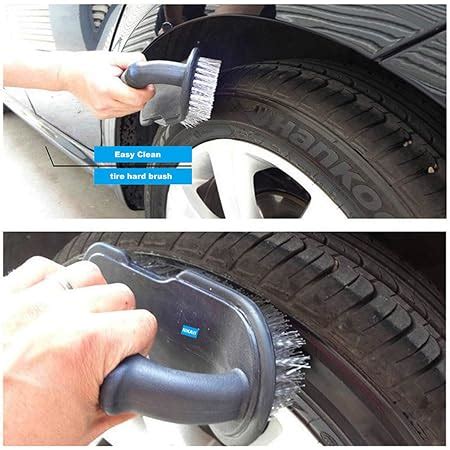 Woogor Pcs Brush Tire Cleaning Brush Brush For Cleaning Car Wheel Hub