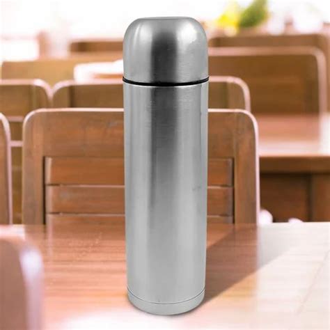 Vacuum Flask Without Cover Stainless Steel Hot And Cold Water Bottle With Push Down Lid