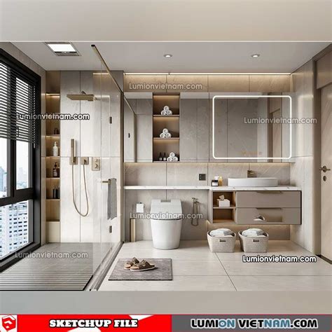 23012023 Bathroom Sketchup Interior Model