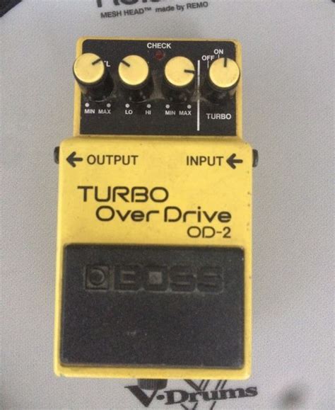 OD-2 TURBO OverDrive - Boss OD-2 TURBO OverDrive - Audiofanzine