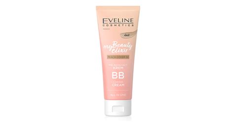 Eveline My Beauty Elixir Bb Cream All In One Peach Cover Dark