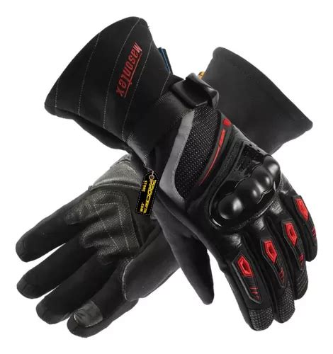 Guantes Masontex Impermeables Y T Rmicos Moto Ca A Larga Env O Gratis