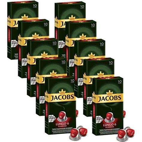 Jacobs Lungo 6 Classico Kapsül Kahve 10 X 10 Paket 100 Fiyatı