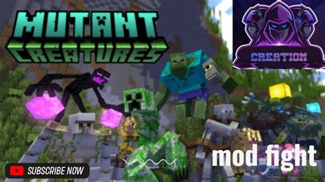 Mutant Mob Fight In Minecraft Part 1 YouTube