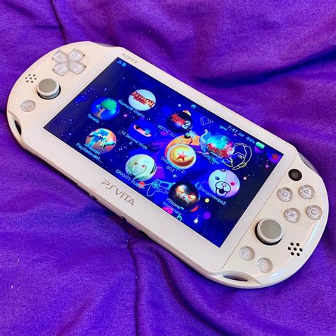 Gb Modded White Psvita Slim Series Wifi Henkaku Enso Ps