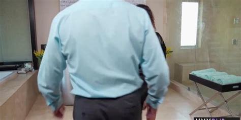 Sexy Small Boobs Brunette MILF Massage A New Client Liv Revamped Tnaflix