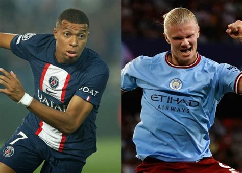 Las Estadísticas De Kylian Mbappé Y Erling Haaland En Champions League