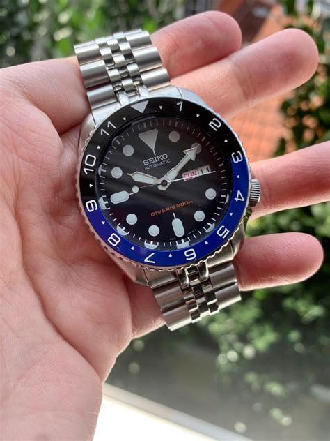 Seiko Skx Batman Mod Men S Fashion Watches Accessories Watches