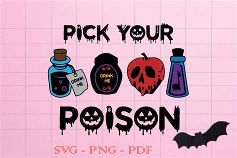 Pick Your Poison Halloween Svg Gráfico Por Limitless Design · Creative