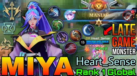 Maniac Miya Late Game Monster Top 1 Global Miya By Heartsense