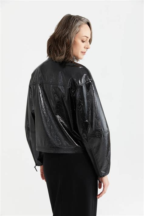 Куртка с высоким воротником и молниями на рукавах, купить по цене 19990 ...